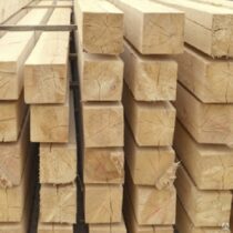 Строганный сухой брус 100х100х2-6м3