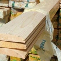 Блок хаус сорт АВ 36х140х6000, м2